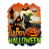Happy Halloween With Black Cat | Teevron