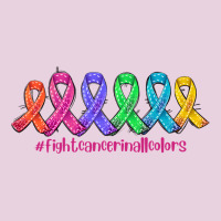Fight Cancer In All Colors Ladies Tee | Teevron