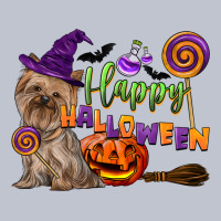 Happy Halloween With Yorkshire Terrier Dog Premium Hoodie | Teevron