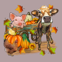 Fall Farm Animals Vintage Hoodie | Teevron