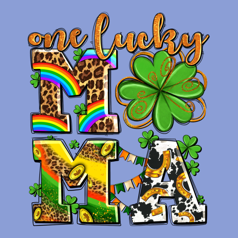 One Lucky Mama Long Sleeve Tee by AdoDesignShop | Teevron