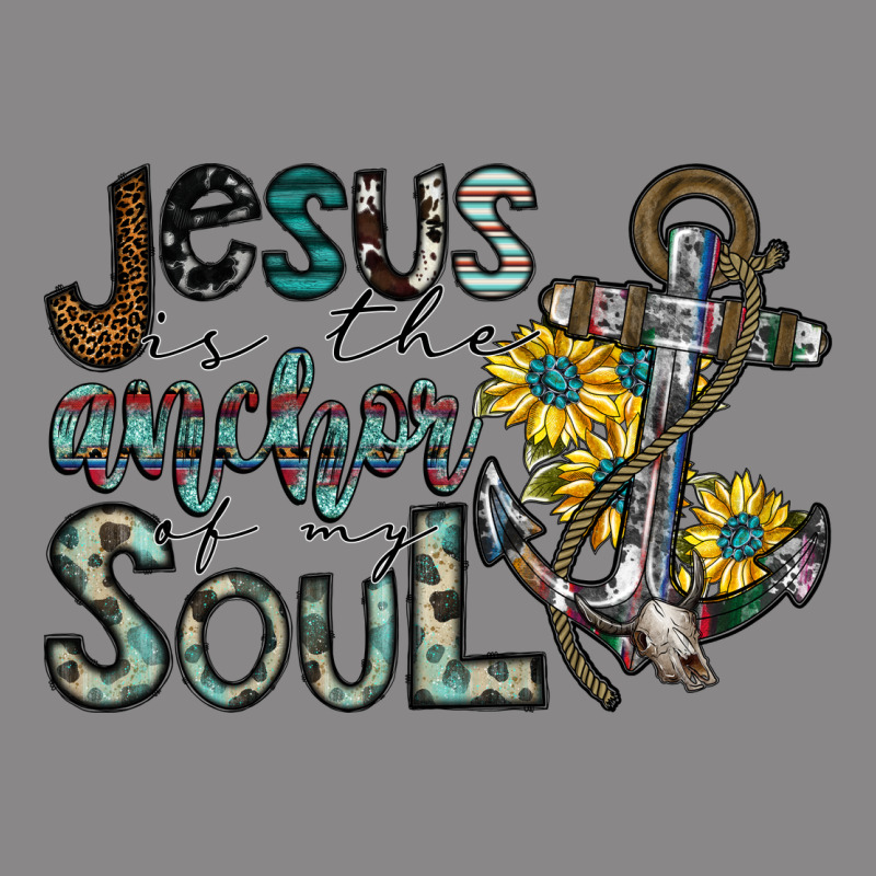 Jesus Is The Anchor Of My Soul Vintage Tee by SublimationCraftShop | Teevron