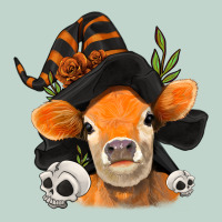 Halloween Witch Cow Zipper Hoodie | Teevron