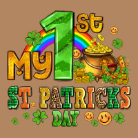 My First St Patricks Day With Coins And Shamrocks Long Sleeve Tee | Teevron