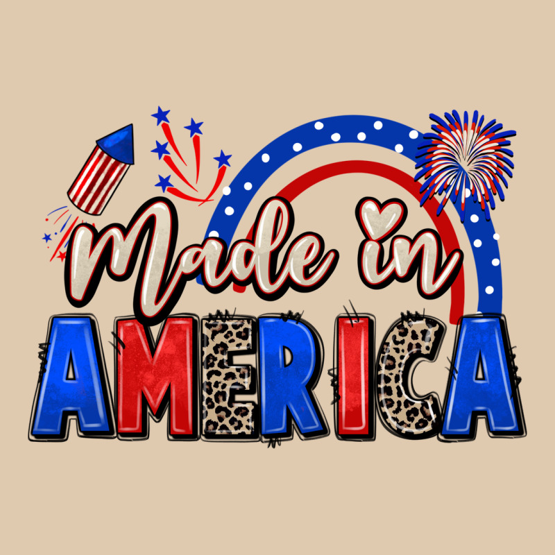 Made In America 4th Of July Heavyweight Sweatshirt by CowGirlArtShop | Teevron