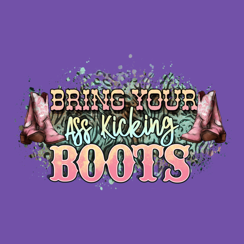 Bring Your Ass Kicking Boots Premium Sweatshirt by NancyCooperArtShop | Teevron