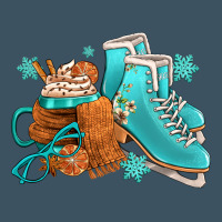 Winter Ice Skating Boots And Coffee Urban Heavy Tee | Teevron