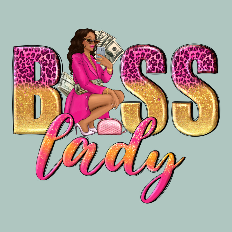 Boss Lady Afro Woman Premium Sweatshirt by NancyCooperArtShop | Teevron