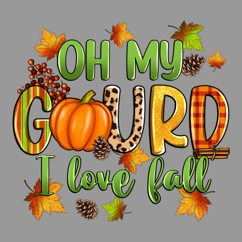 Oh My Gourd I Love Fall Vintage Hoodie by Zillion Design Studio | Teevron