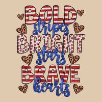 Bold Stripes Bright Stars Brave Hearts Classic Tee | Teevron