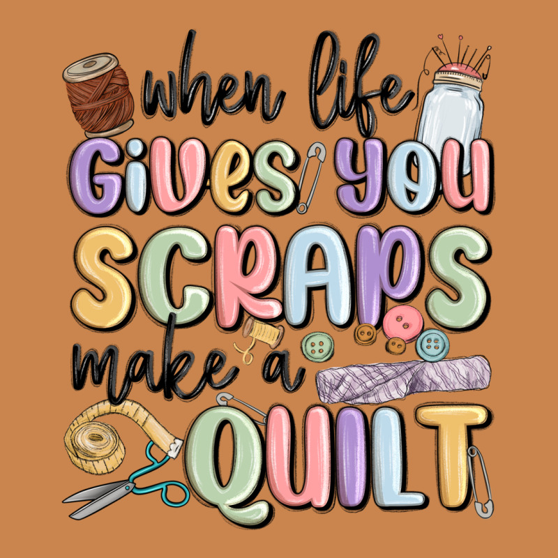When Life Gives You Scraps Make A Quilt Heavyweight Hoodie by MaliasSmallBusiness | Teevron