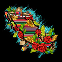 Mexico Map With Leopard And Sunflowers Urban Hoodie | Teevron