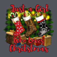 Just A Girl Who Loves Christmas Vintage Hoodie | Teevron