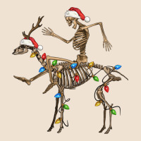 Skeleton Deer Santa Urban Heavy Tee | Teevron
