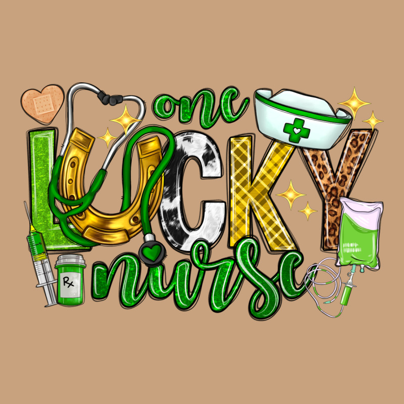St Patricks Day One Lucky Nurse Vintage Tee by Neo Western | Teevron