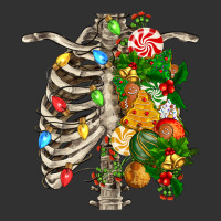 Skeleton Chest Christmas Urban Heavy Tee | Teevron