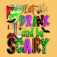 Eat Drink And Be Scary Vintage Hoodie | Teevron