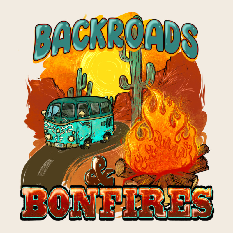 Backroads And Bonfire Premium Sweatshirt by NancyCooperArtShop | Teevron
