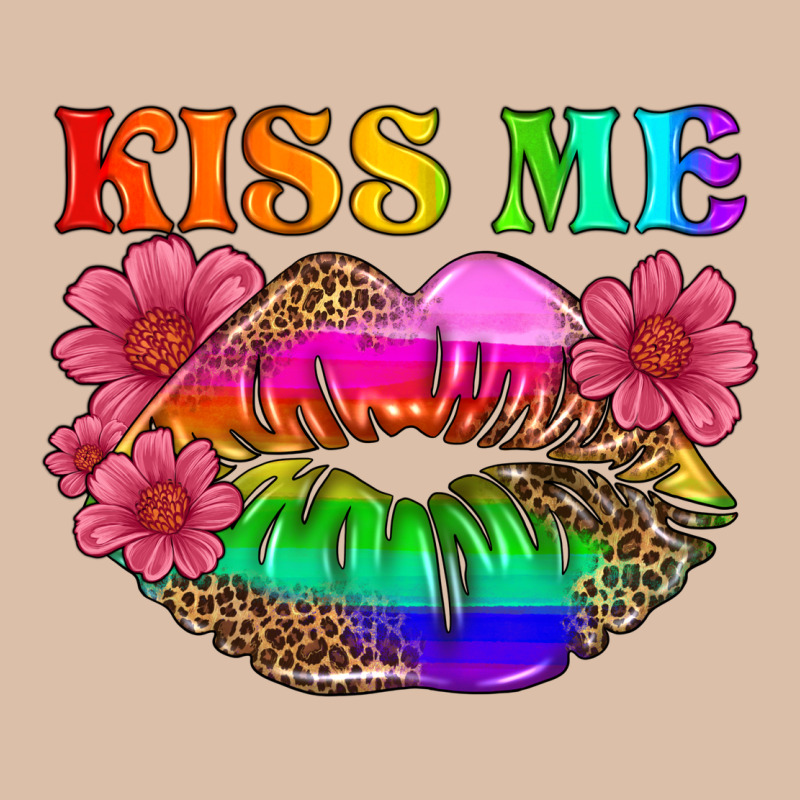 Lgbtq Kiss Me Urban Heavy Tee by HRA Design Shop | Teevron