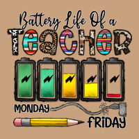 Battery Life Of A Teacher Monday Friday Vintage Tee | Teevron