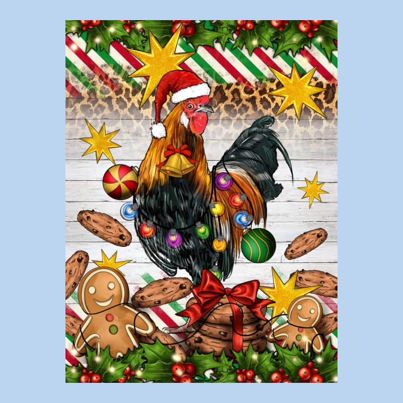 Christmas Rooster Classic Tee by Artiststas | Teevron