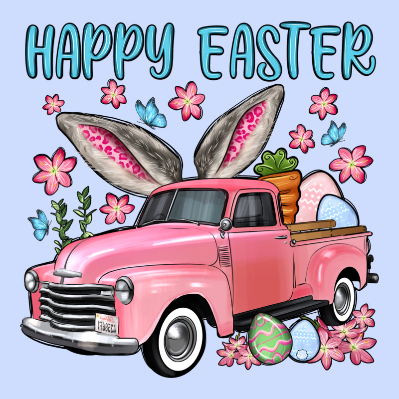 Happy Easter Truck Urban Heavy Tee by OliviaCreatesArt | Teevron