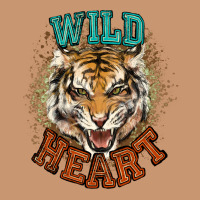 Wild Heart Tiger College Western Heavyweight Hoodie | Teevron