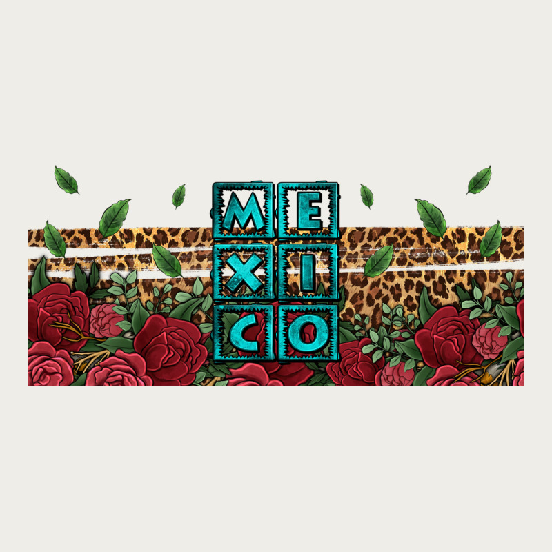 Mexico With Roses Zipper Hoodie by Jasminsmagicworld | Teevron