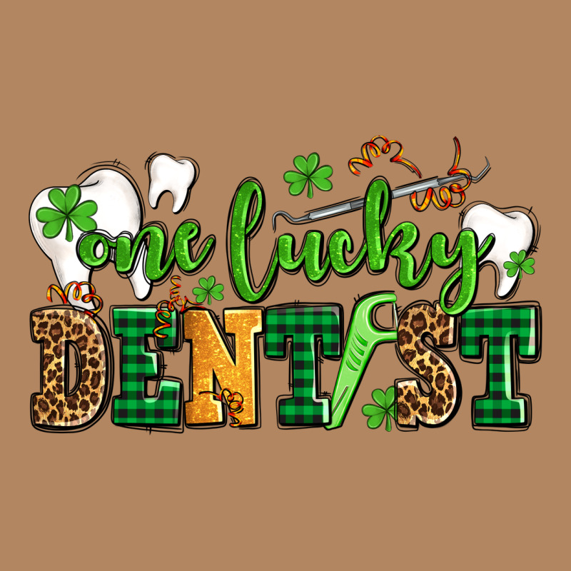 St Patricks Day One Lucky Dentist Long Sleeve Tee by AdoDesignShop | Teevron