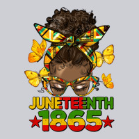 Juneteenth 1865 Afro Bun Heavyweight Sweatshirt | Teevron