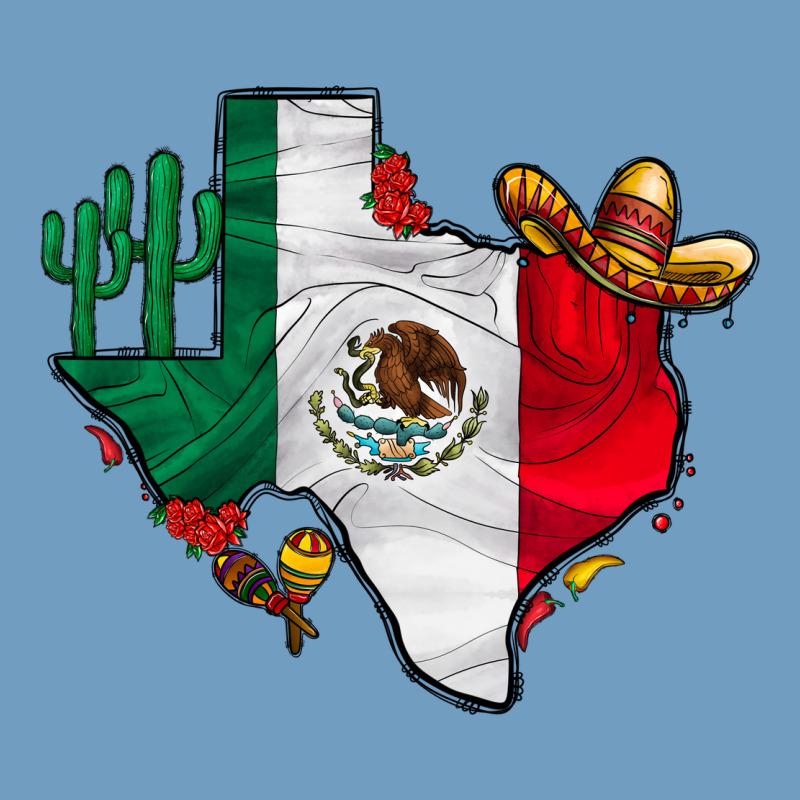 Mexica Texas Urban Heavy Tee by CowhideDigitalArt | Teevron
