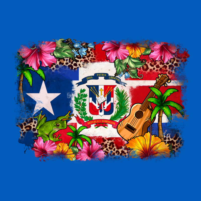 Dominican Republic And Puerto Rico Flag Urban Hoodie by texasbilliewilder | Teevron
