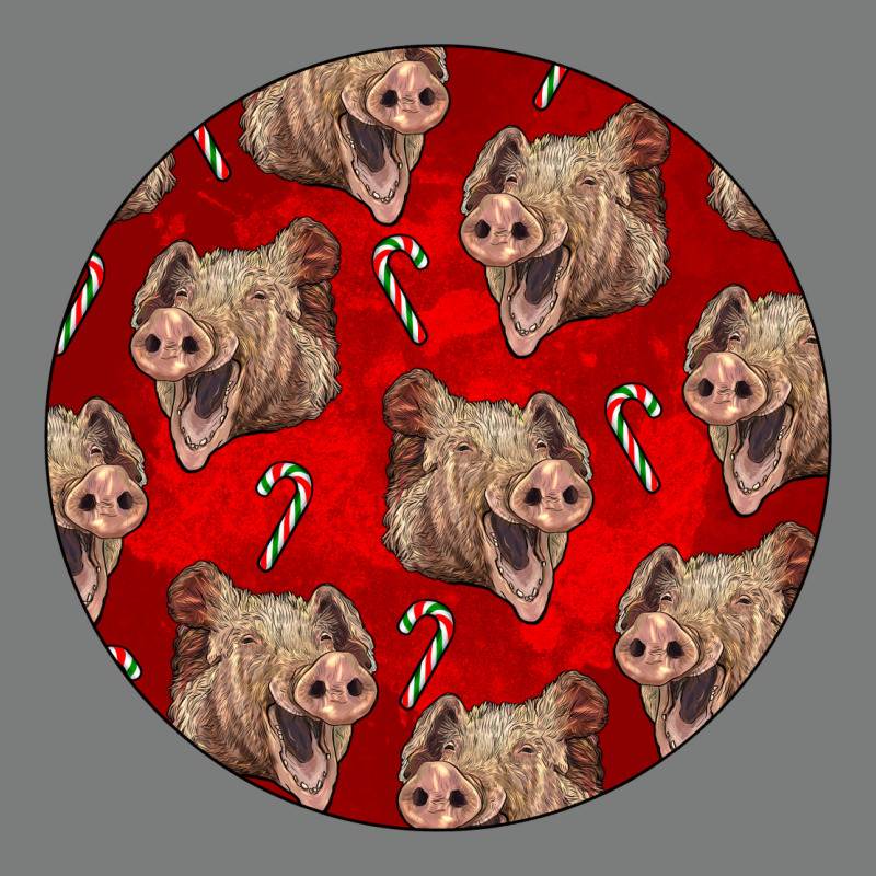 Christmas Pig Premium Hoodie by LillyAllenDesigns | Teevron