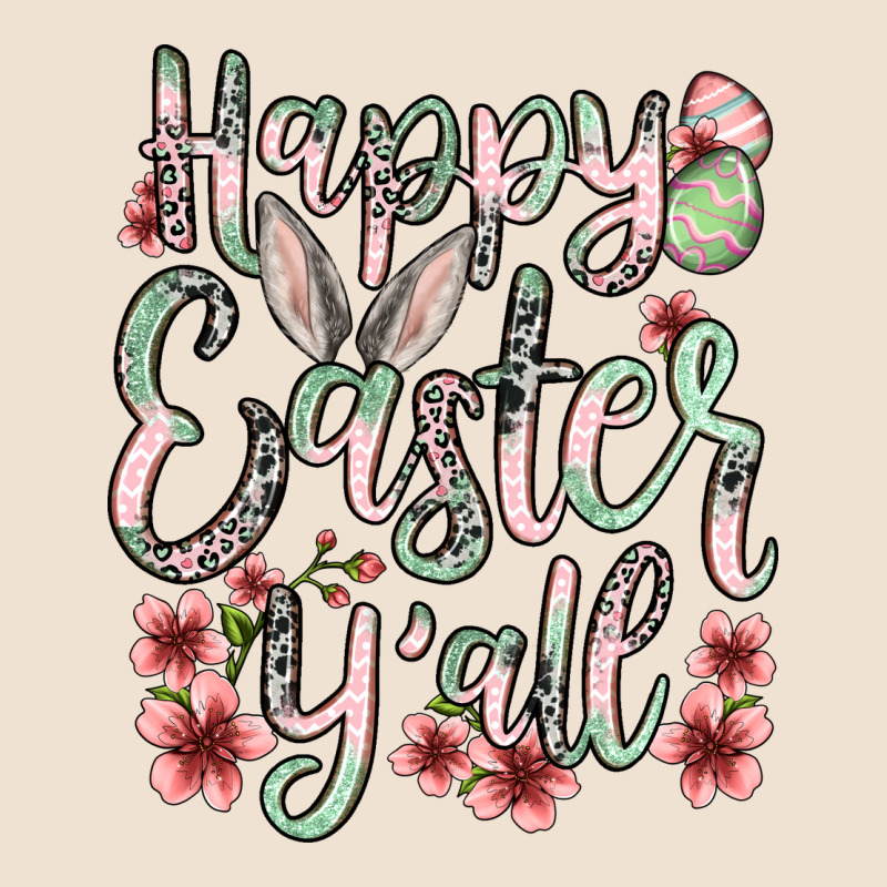 Easter Day Happy Easter Y'all Urban Heavy Tee by OliviaCreatesArt | Teevron