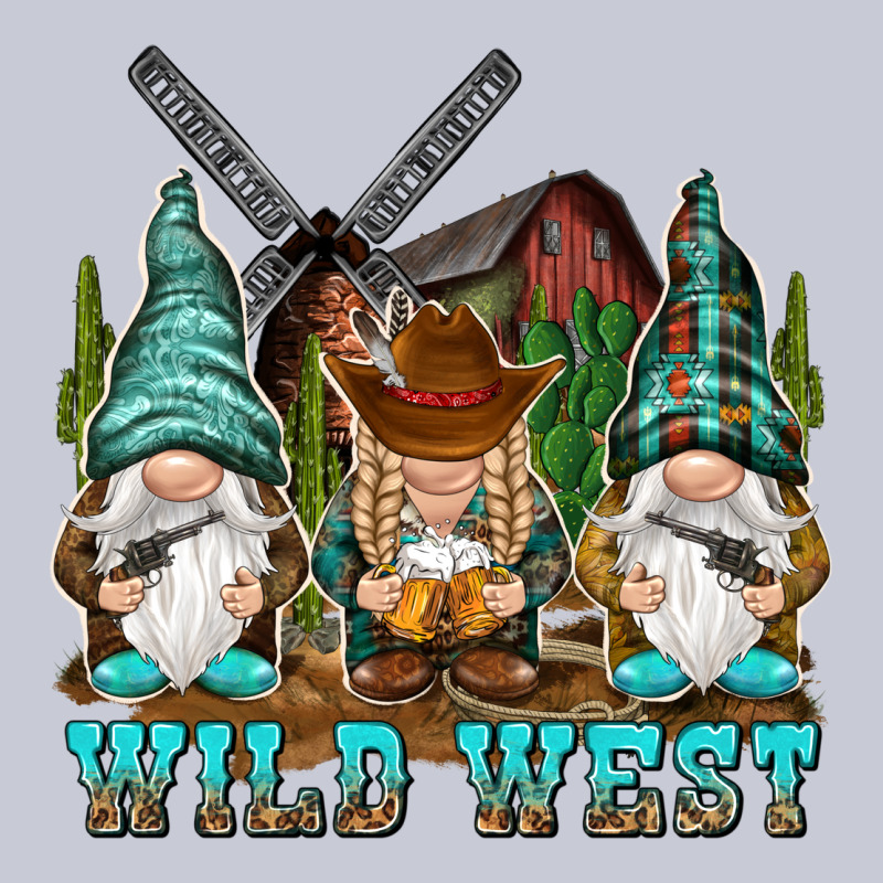 Wild West Gnomies Heavyweight Hoodie by NancyCooperArtShop | Teevron