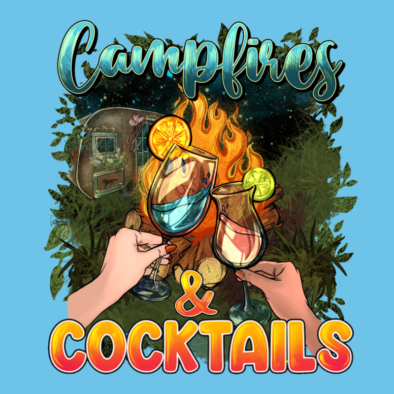 Campfirescocktails Premium Sweatshirt by NancyCooperArtShop | Teevron