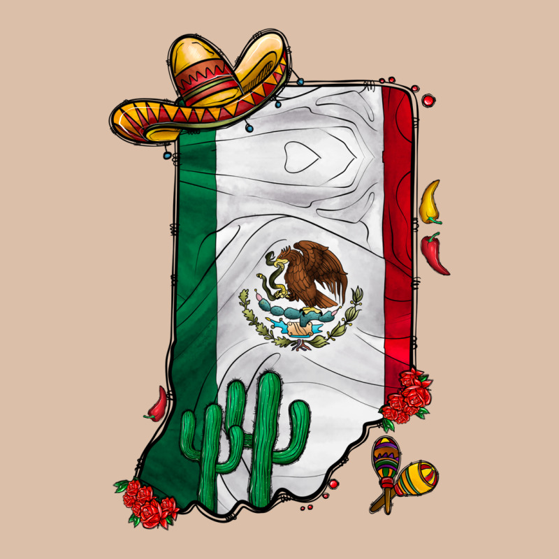 Mexican Indiana Urban Heavy Tee by CowhideDigitalArt | Teevron
