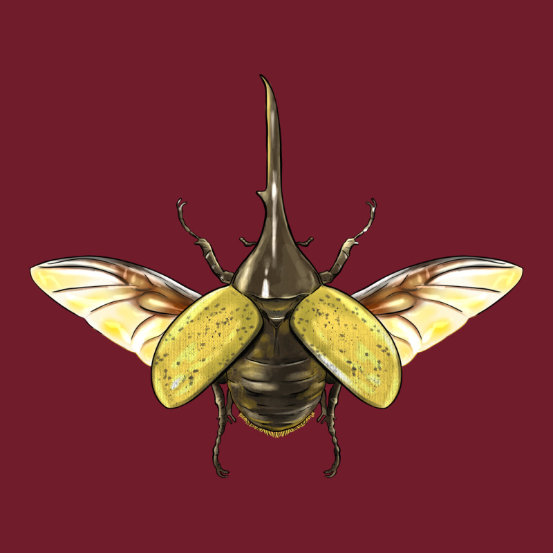 Hercules Beetle With Wings Zipper Hoodie by LillyAllenDesigns | Teevron