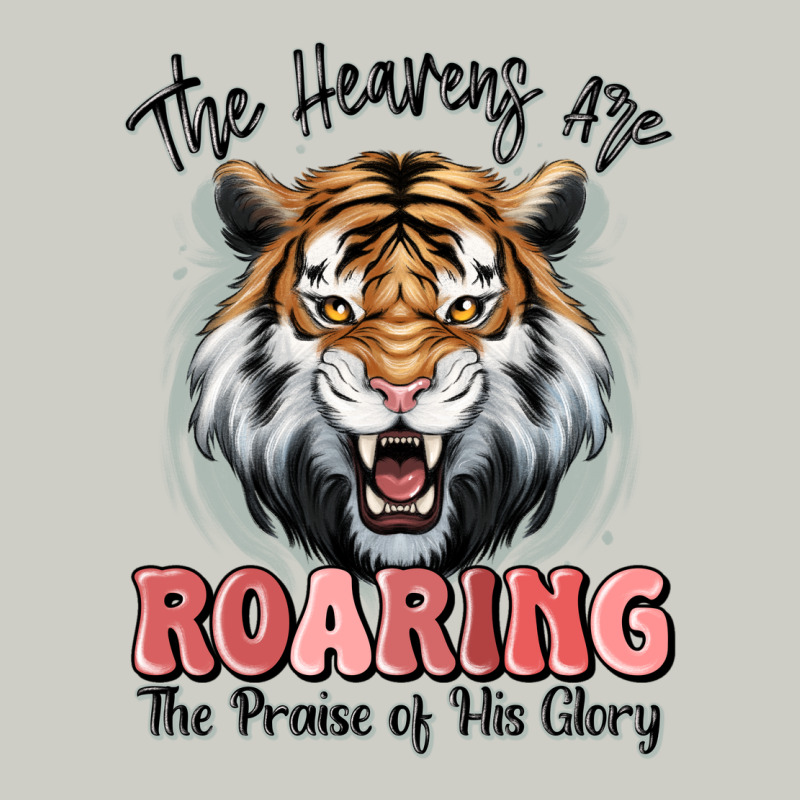 The Heavens Are Roaring Tiger Heavyweight Hoodie by MaliasSmallBusiness | Teevron