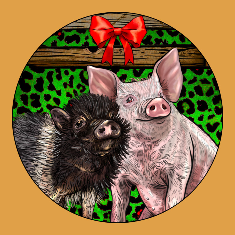 Christmas Pig Premium Hoodie by LillyAllenDesigns | Teevron