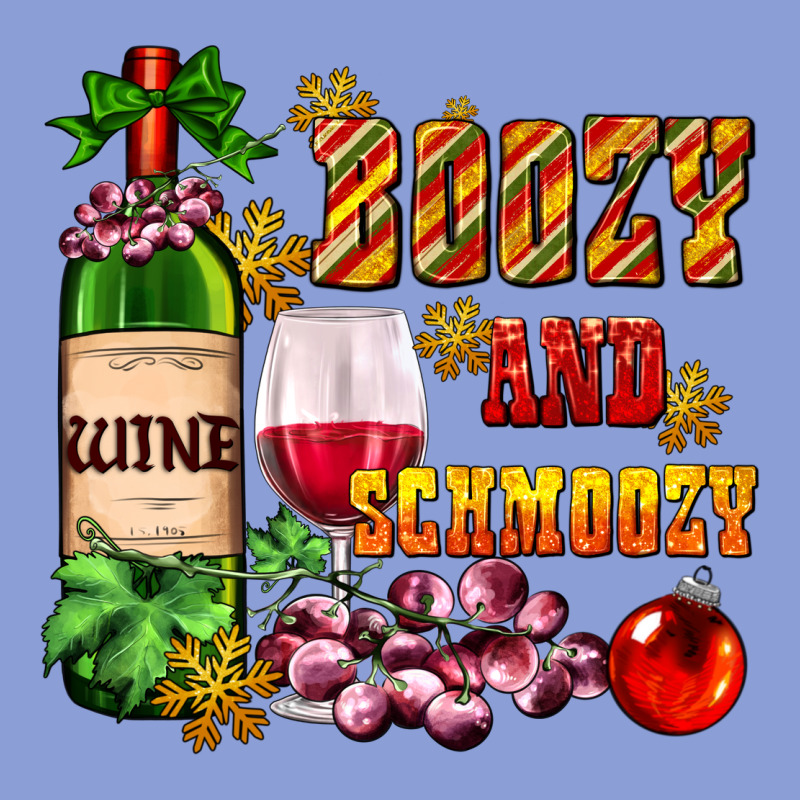 Boozy And Schmoozy Long Sleeve Tee by AdoDesignShop | Teevron