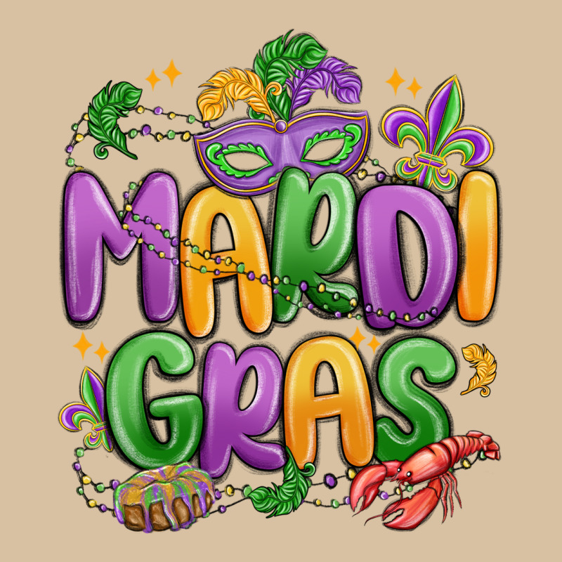Mardi Gras Heavyweight Hoodie by MaliasSmallBusiness | Teevron