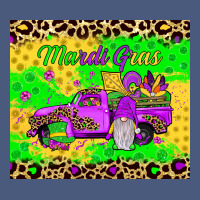 Mardi Gras Gnome Truck Vintage Hoodie | Teevron