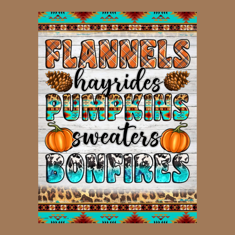 Flannels Hayrides Pumpkins Sweaters Bonfires Classic Tee by Artiststas | Teevron