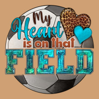 My Heart Is On That Field Soccer Vintage Tee | Teevron