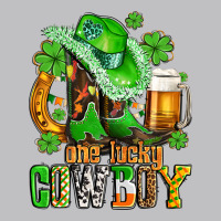 One Lucky  Cowboy With Hat And Boots Long Sleeve Tee | Teevron