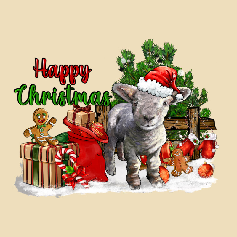 Happy Christmas Southdown Baby Sheep Premium Hoodie by LillyAllenDesigns | Teevron
