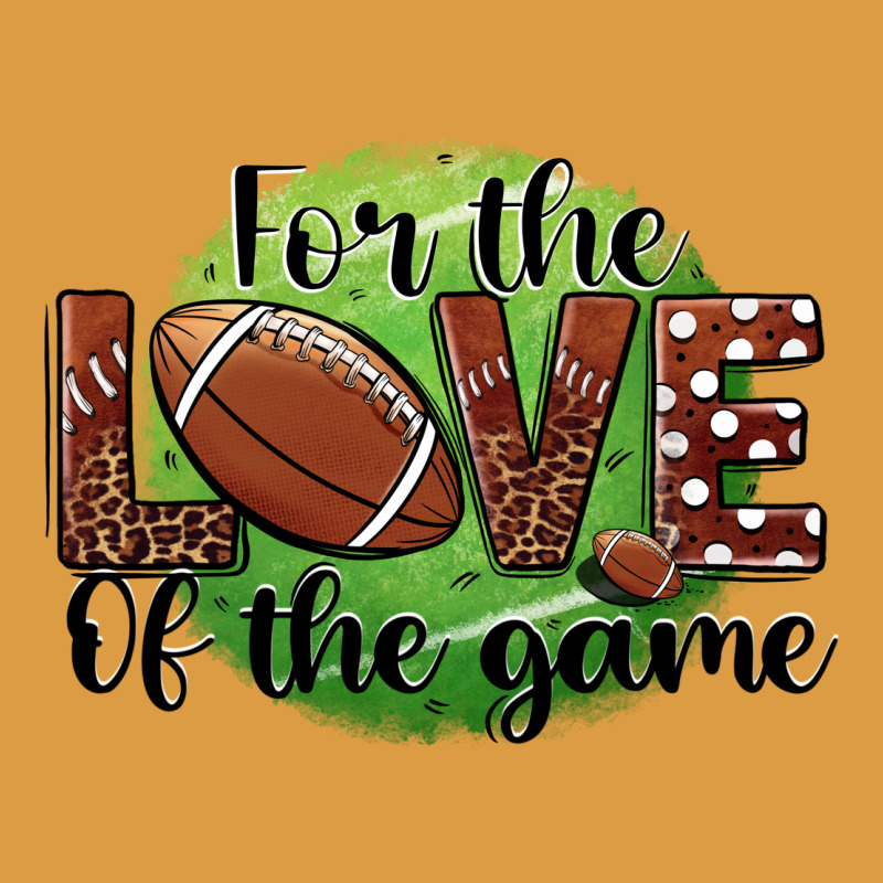 For The Love Of The Game Football Urban Heavy Tee by BarkalooDesign | Teevron