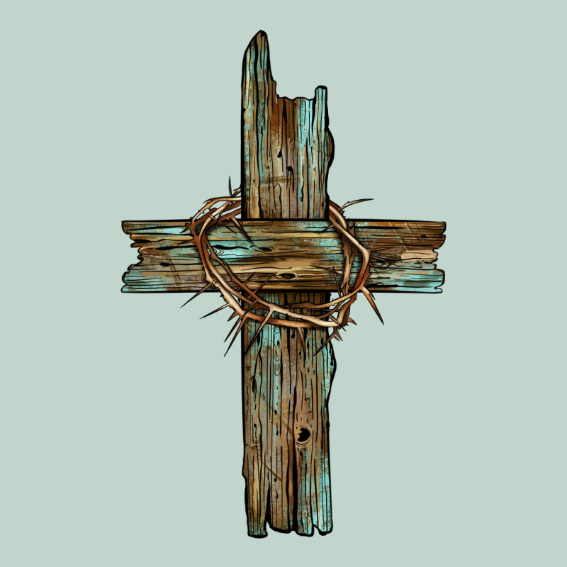 Cross With Thorn Zipper Hoodie by BarkalooDesign | Teevron