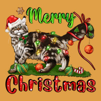Maine Coon Cat Merry Christmas Premium Hoodie | Teevron